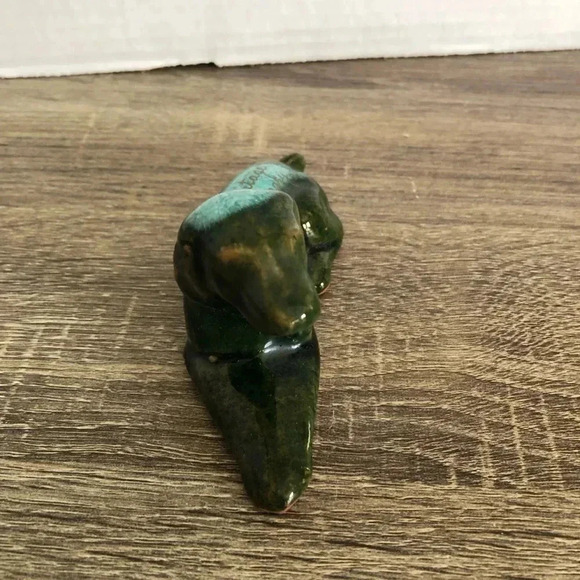 Vtg Drip Glaze Dog - Picture 6 of 14